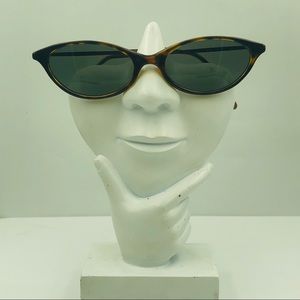 Calvin Klein Brown Oval Sunglasses Frames